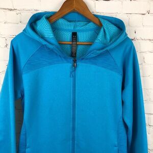 Under Armour Storm Cold Gear Blue Jacket Women's Sz Large